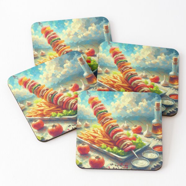 Item preview, Kebap Impressionism Art Style designed and sold by artofuniverse.
