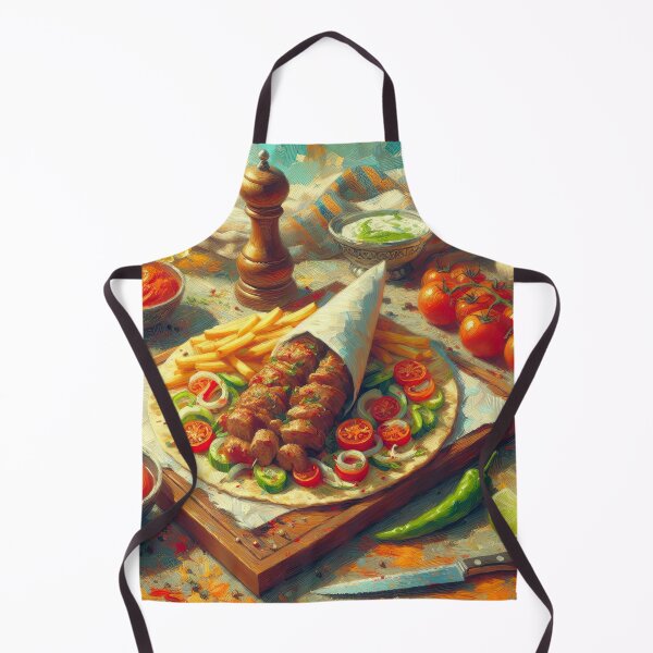 Item preview, Kebap Impressionism Art Style designed and sold by artofuniverse.