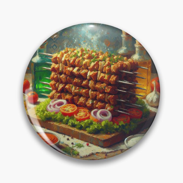 Item preview, Kebap Impressionism Art Style designed and sold by artofuniverse.