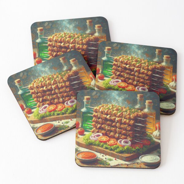 Item preview, Kebap Impressionism Art Style designed and sold by artofuniverse.