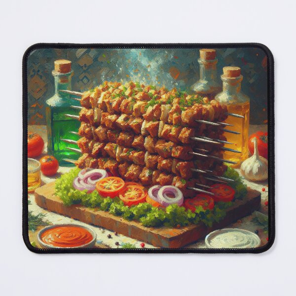Item preview, Kebap Impressionism Art Style designed and sold by artofuniverse.