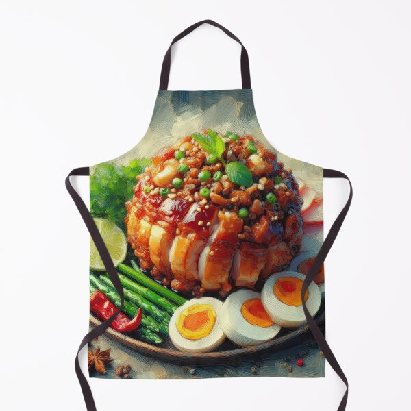 Artikelvorschau, Peking-Schweinefleisch-Impressionismus-Kunststil entworfen und verkauft von artofuniverse.