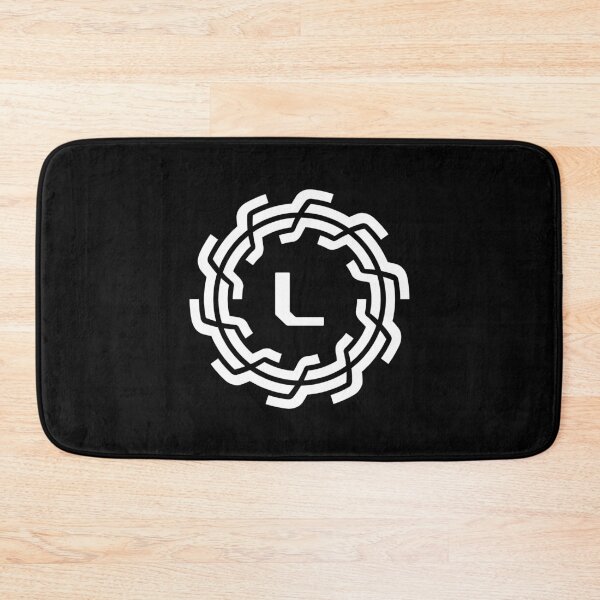 Item preview, Abstract mechanical shape letter L emblem designed and sold by rasagamastore.