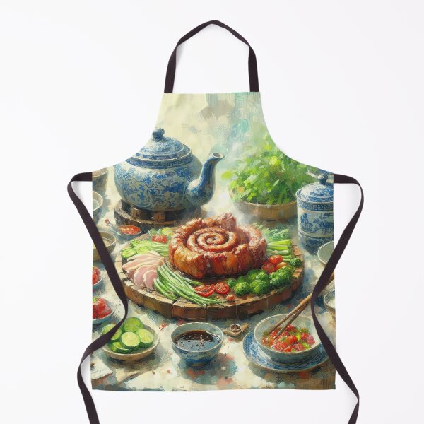 Artikelvorschau, Peking-Schweinefleisch-Impressionismus-Kunststil entworfen und verkauft von artofuniverse.