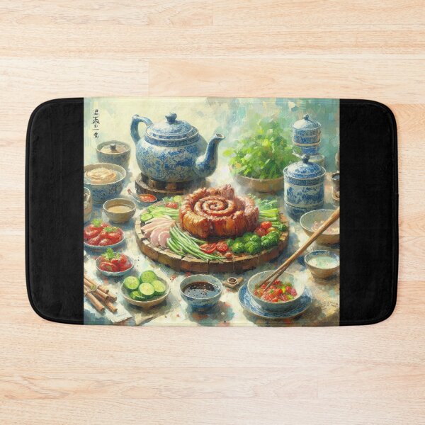 Artikelvorschau, Peking-Schweinefleisch-Impressionismus-Kunststil entworfen und verkauft von artofuniverse.