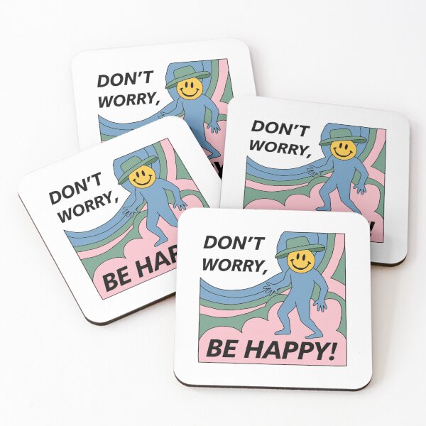 Item preview, Don't worry, be happy, funnyfits70, Humor, Funny,  designed and sold by FunnyFits70.