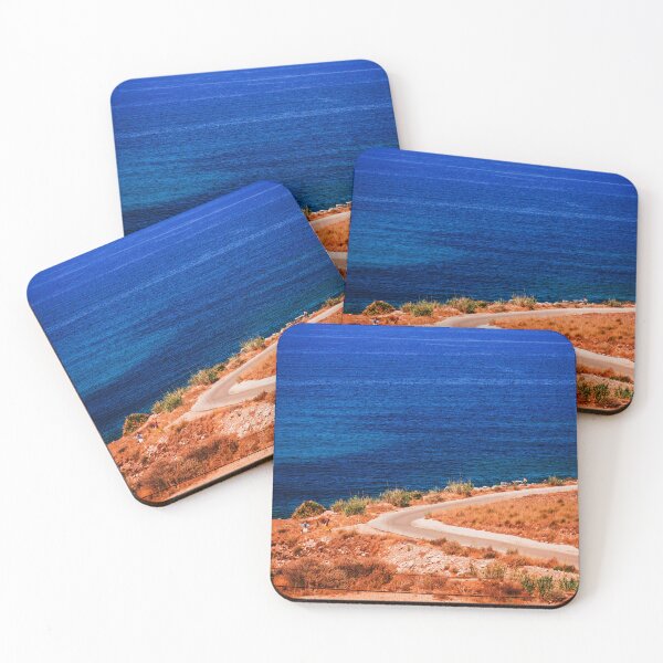 Item preview, Trapani, San Vito Lo Capo, Sicilia beach road photo designed and sold by EmeraldeaArt.