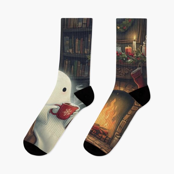 Item preview, A Ghostly Cozy Christmas designed and sold by joejiing.