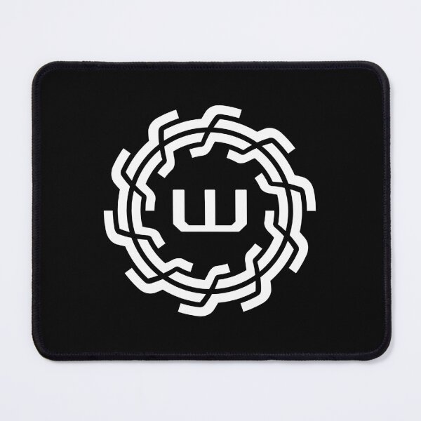 Item preview, Abstract mechanical shape letter W emblem designed and sold by rasagamastore.