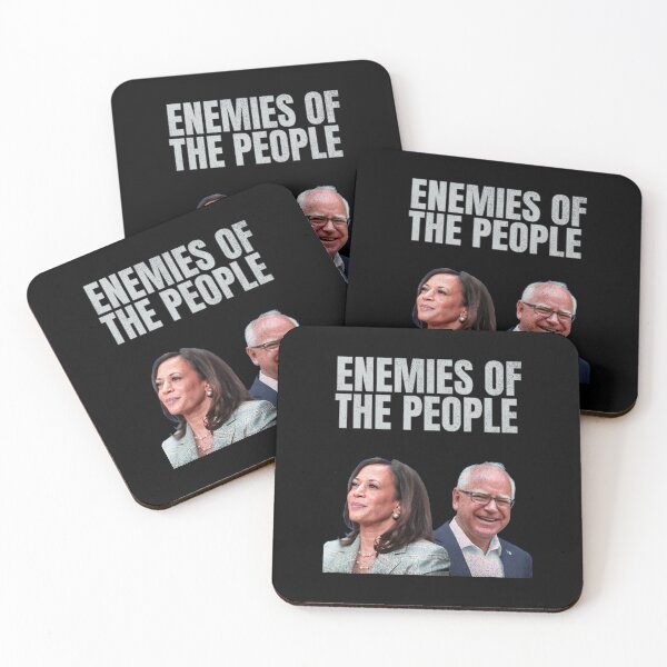 Item preview, Enemies of the People Anti Harris Walz designed and sold by SenanDan.