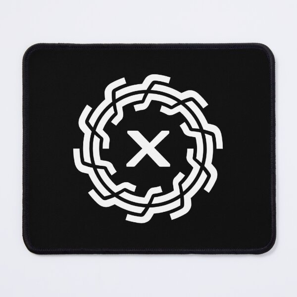 Item preview, Abstract mechanical shape letter X emblem designed and sold by rasagamastore.