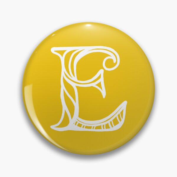Item preview, E alphabet personalized sticker designed and sold by Jaleelah.
