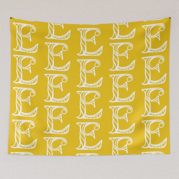 Item preview, E alphabet personalized sticker designed and sold by Jaleelah.