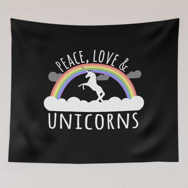 Artikelvorschau, Peace Love Unicorns entworfen und verkauft von flippinsg.