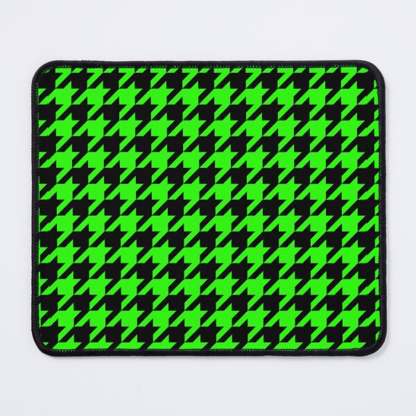 Item preview, Green Black Houndstooth Pattern Design designed and sold by PatternTitan.