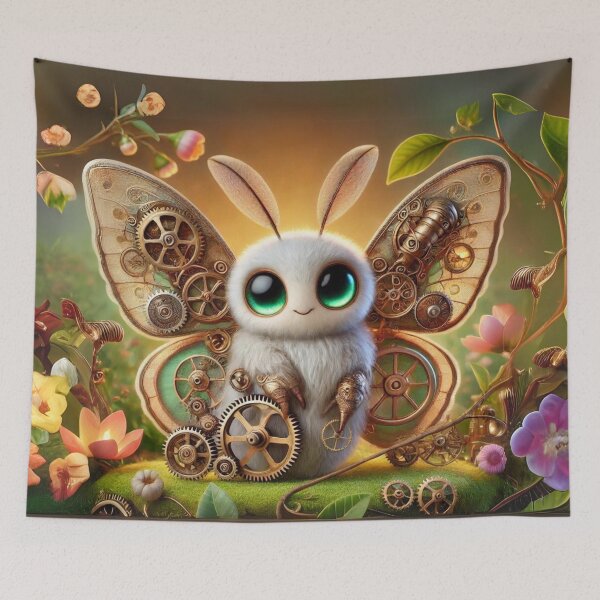 Item preview, Steampunk Diamondback Moth designed and sold by Sillytoe.