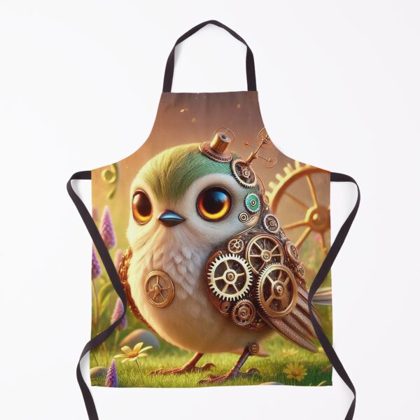 Item preview, Steampunk Dickcissel designed and sold by Sillytoe.