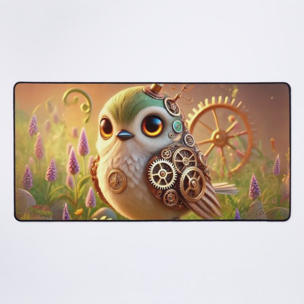 Item preview, Steampunk Dickcissel designed and sold by Sillytoe.