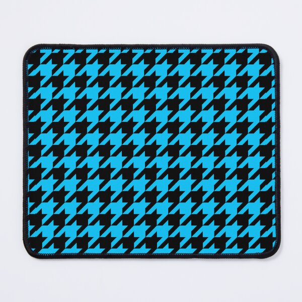 Item preview, Blue Black Houndstooth Pattern Design designed and sold by PatternTitan.