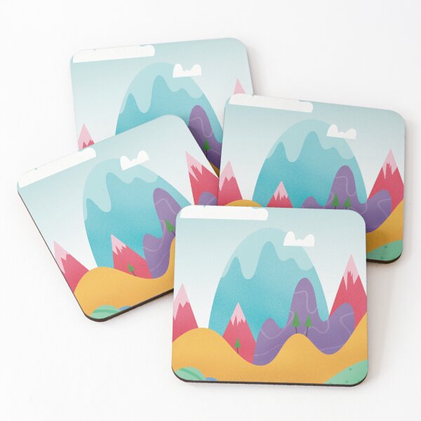 Item preview, Mountains landscape digital art designed and sold by BonnieOswald.