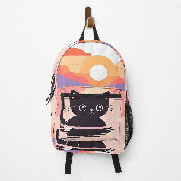 Item preview, Swimmer Cat , Black Cat Swimming In The Lake. designed and sold by DotisDreams.