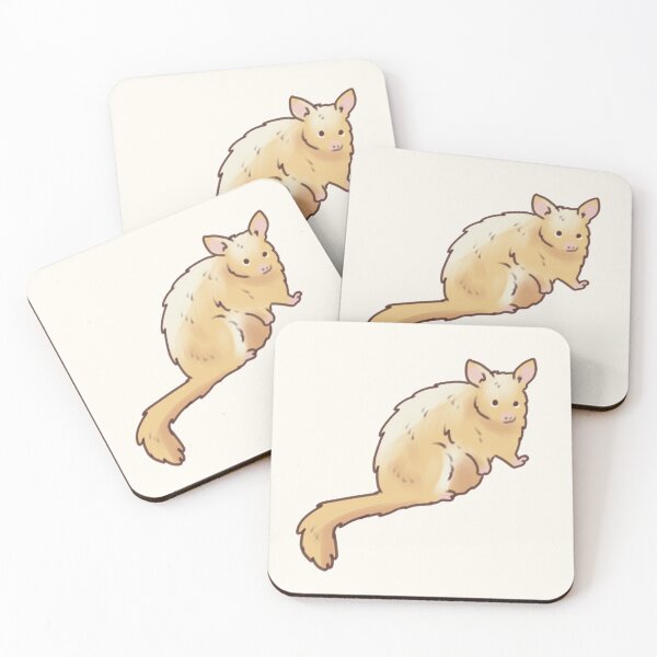 Item preview, Cute Golden Brushtail Possum illustration  designed and sold by Artofmayara.