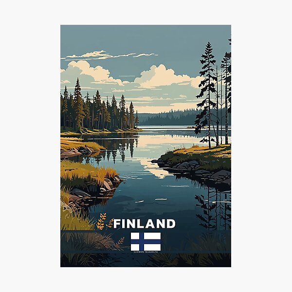 Item preview, Finland Travel  designed and sold by Thistle-TShop.