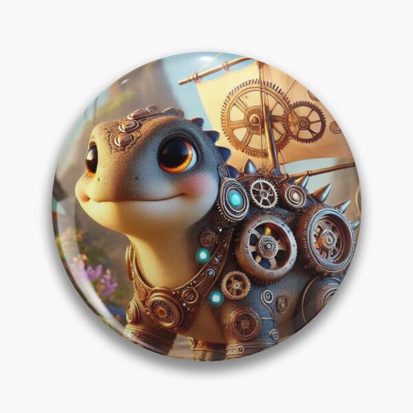 Item preview, Steampunk Dimetrodon designed and sold by Sillytoe.