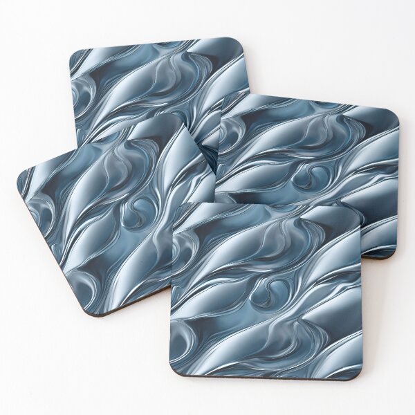 Item preview, Liquid Blue Metal Flow designed and sold by Have Mercy.