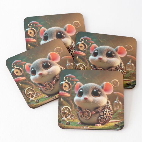 Item preview, Steampunk Diminutive Woodrat designed and sold by Sillytoe.
