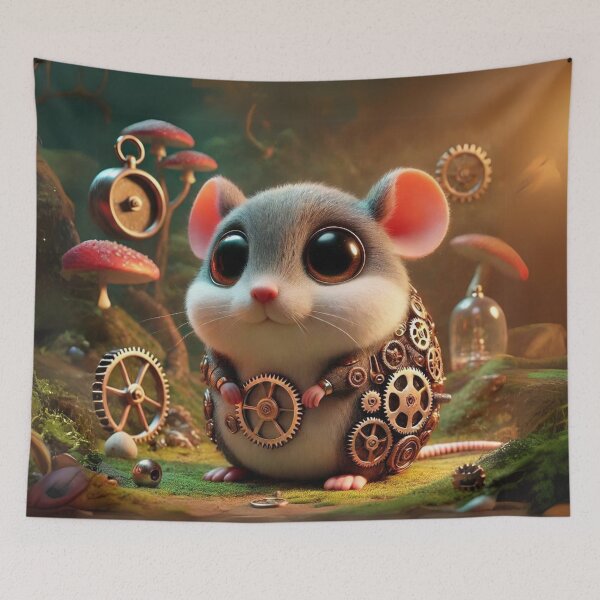 Item preview, Steampunk Diminutive Woodrat designed and sold by Sillytoe.