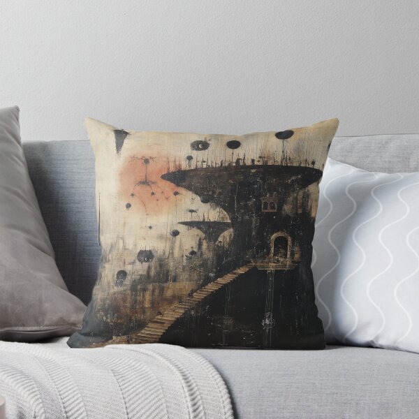 Item preview, Floating Dystopia in the Dark Sky designed and sold by landletsy.