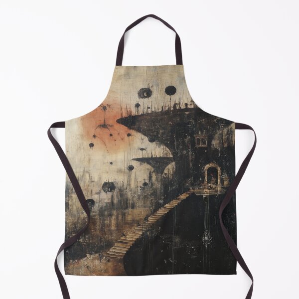 Item preview, Floating Dystopia in the Dark Sky designed and sold by landletsy.