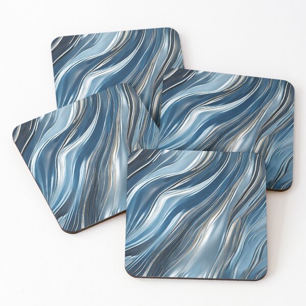 Item preview, Liquid Blue Metal Flow designed and sold by Have Mercy.