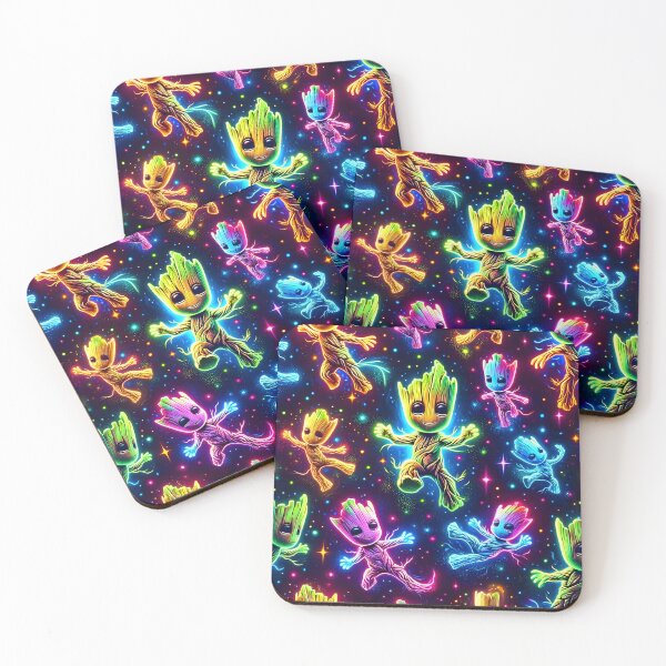 Item preview, Baby Groot Neo Art Pattern  designed and sold by clipify.