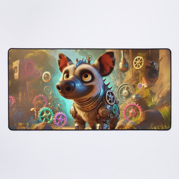Item preview, Steampunk Dinocrocuta designed and sold by Sillytoe.