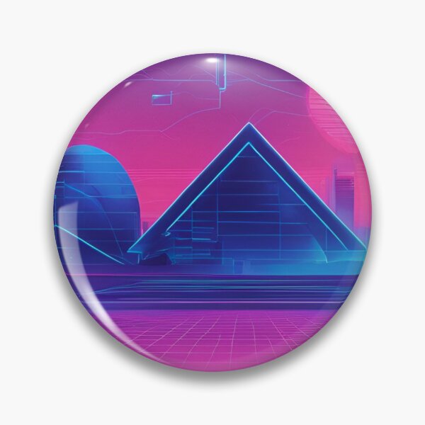 Item preview, Neon Blue Vaporwave Grid designed and sold by Have Mercy.