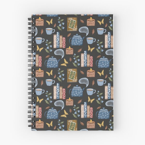 Item preview, Book hygge seamless pattern designed and sold by pinkyfish1010.