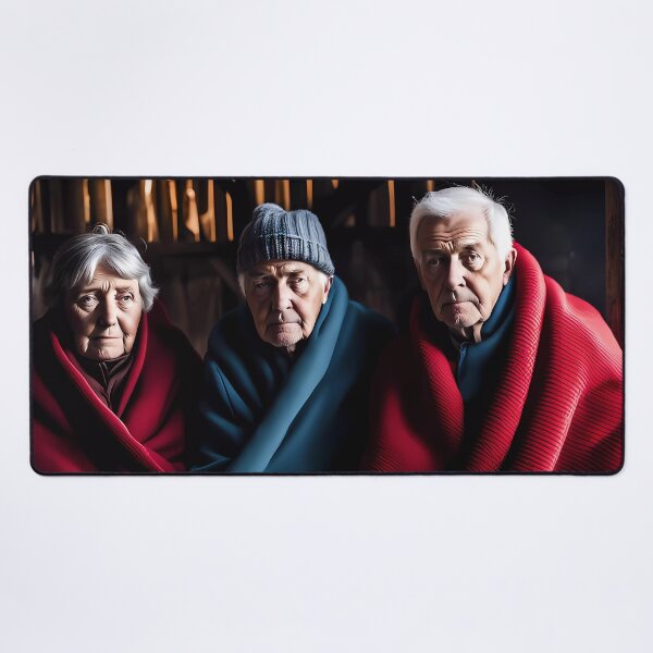 Item preview, Cold Pensioners in a cow shed designed and sold by Colin Bentham.