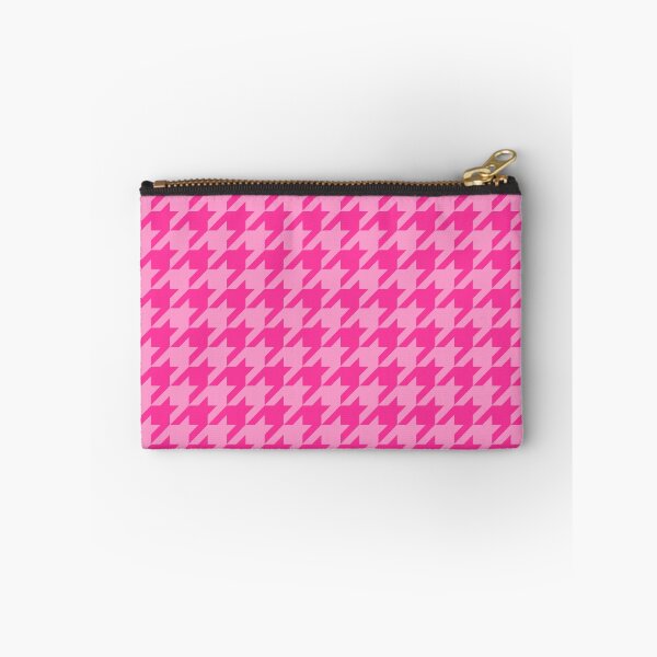 Aperçu de l'œuvre Conception de motif pied-de-poule rose créée et vendue par PatternTitan.