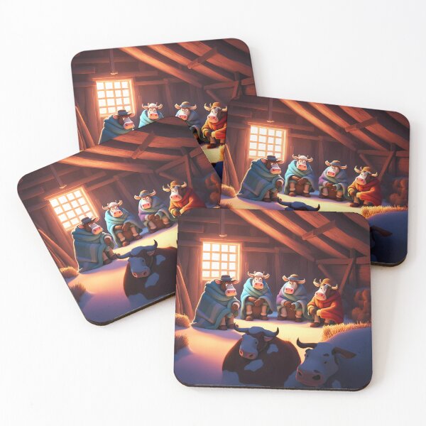 Item preview, Cold Pensioners in a cow shed designed and sold by Colin Bentham.