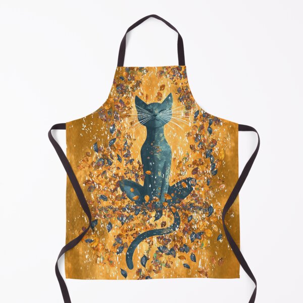 Item preview, Autumn Cat Wall Art Art Cat Lover designed and sold by rexsumma.