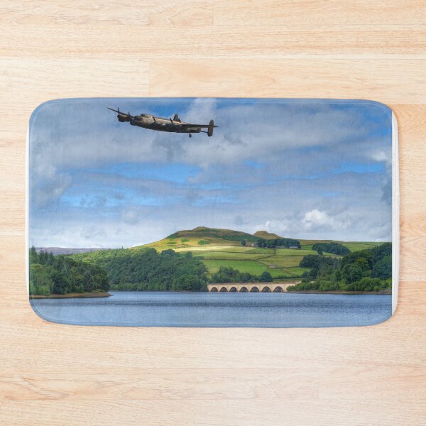 Item preview, Ladybower Reservoir Lancaster Bomber designed and sold by Alisonchambers2.