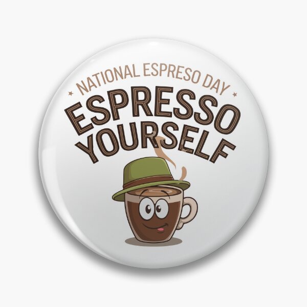 Item preview, National Espresso Day designed and sold by thespecialtyhub.