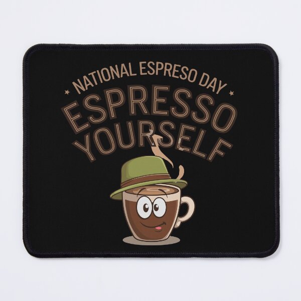 Item preview, National Espresso Day designed and sold by thespecialtyhub.