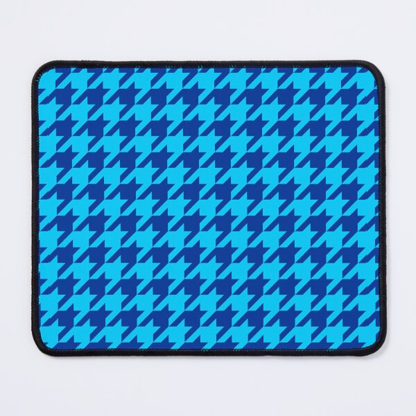Item preview, Blue Houndstooth Pattern Design designed and sold by PatternTitan.