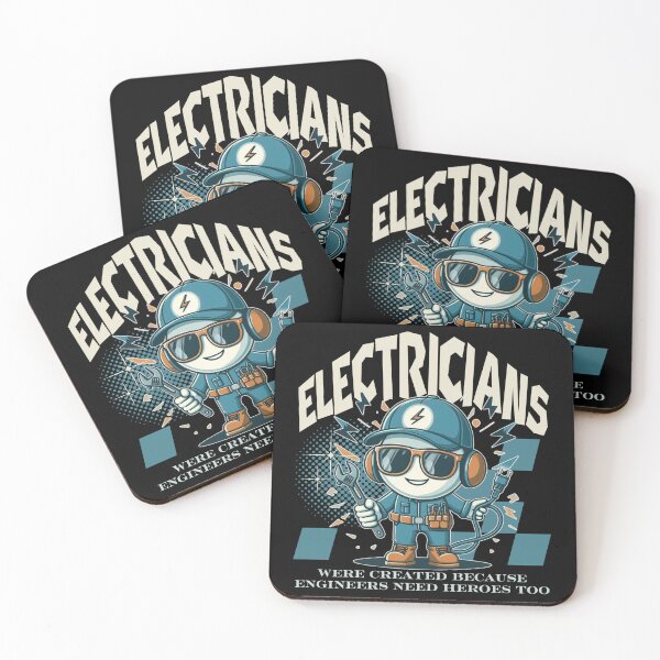 Item preview, Electricians were created because engineers need heroes too designed and sold by Peerless-Prime.