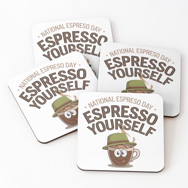 Item preview, National Espresso Day designed and sold by thespecialtyhub.