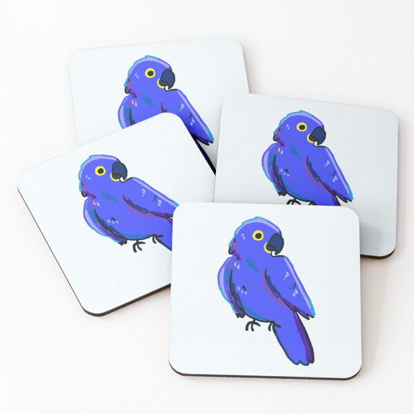 Item preview, Hyacinth Macaw art designed and sold by Artofmayara.