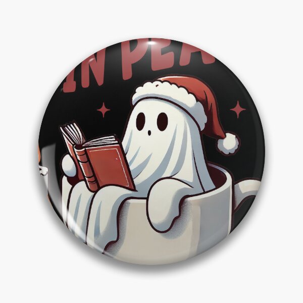 Item preview, Let Me Read In Peace Halloween Christmas Books Cute Ghost designed and sold by Merchrise.
